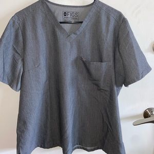 Figs Catarina one-pocket scrub top XL!